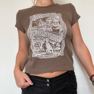 Brandy Melville good as new Frankenstien’s baby t.